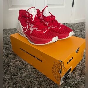 LeBron Witness VI TB Red Basketball Shoes
